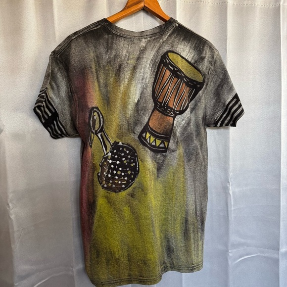 Abstract Art Graphic Tee - Multicolor - Picture 3 of 6